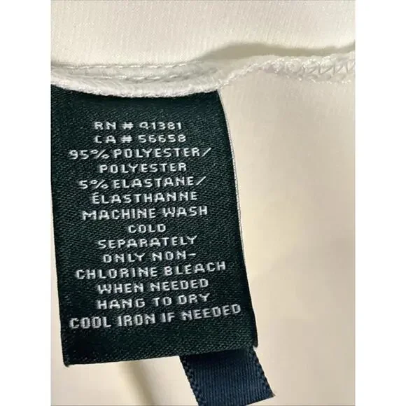 Lauren Ralph Lauren Floral Jersey Dress Woman Size 16 Preppy Resort Designer NWO - Picture 5 of 6